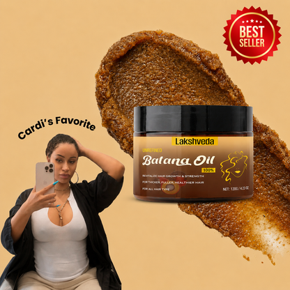 The Batana Oil For Shine Thick Hairs